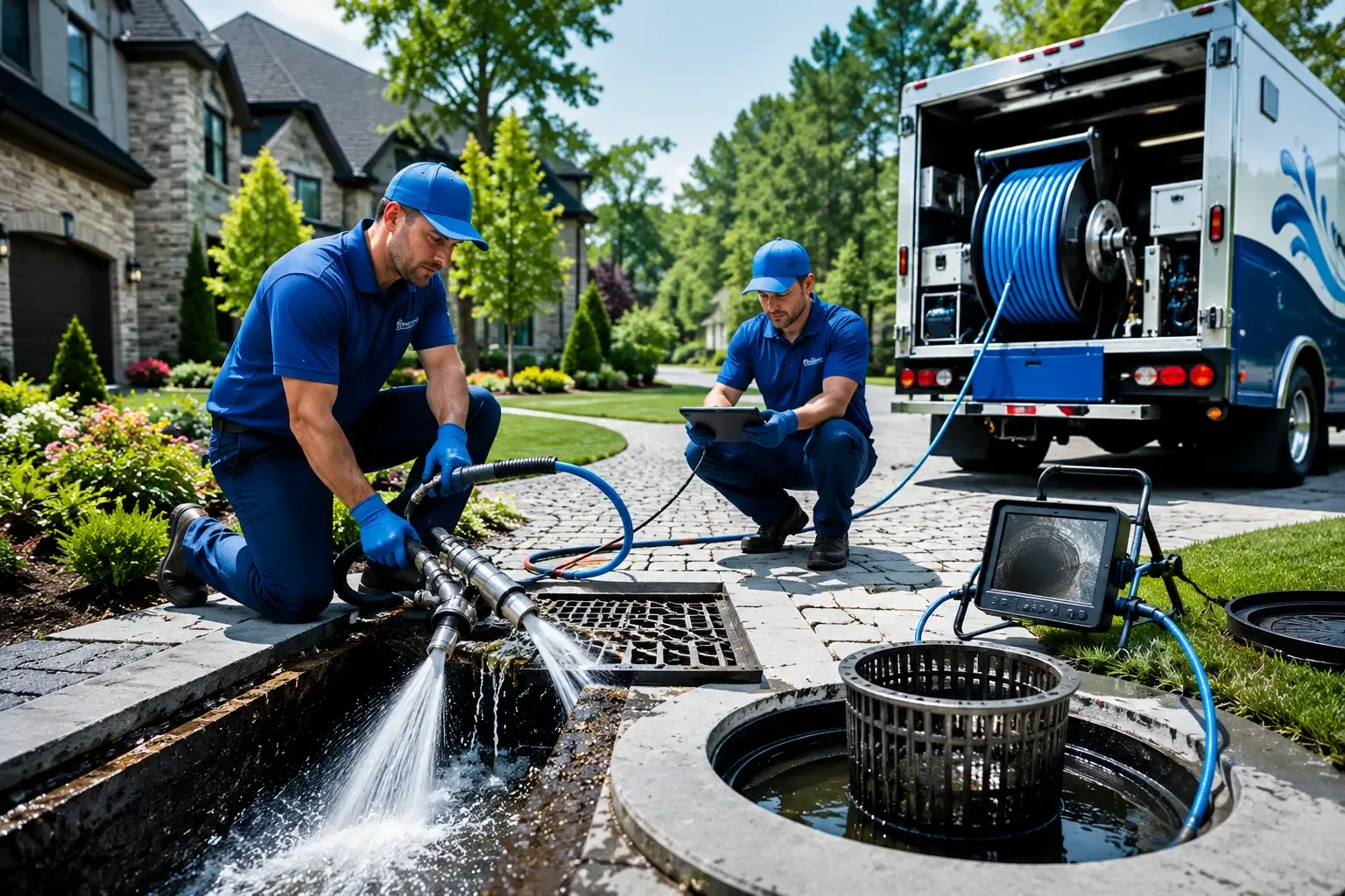 Local outdoor drain cleaning professionals in Reddell, LA