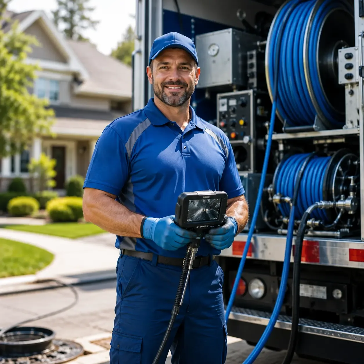 Local outdoor drain cleaning specialists in Reddell, LA